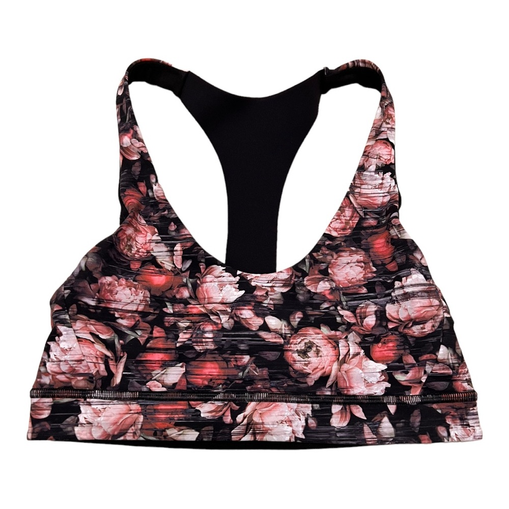 Lululemon Break Free Sports Bra Peony size 6